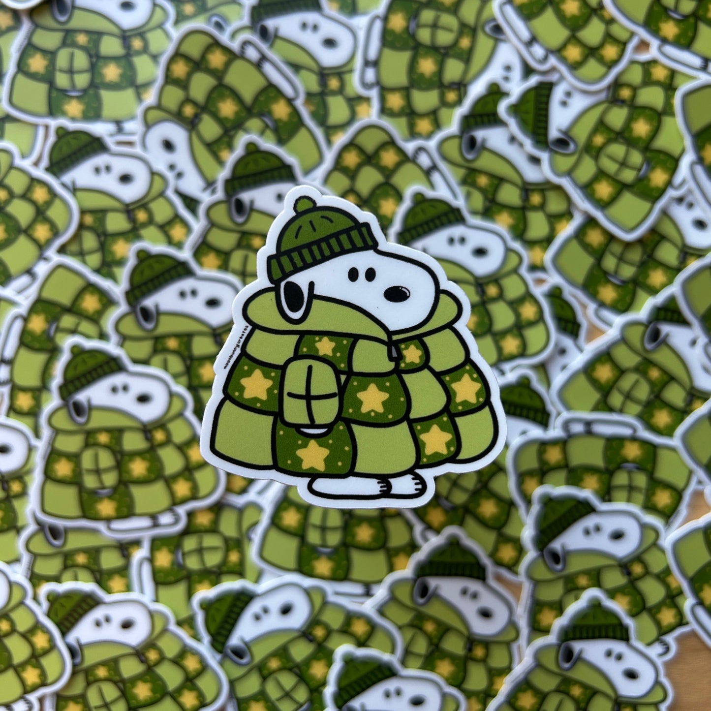 Matcha Doggo Sticker