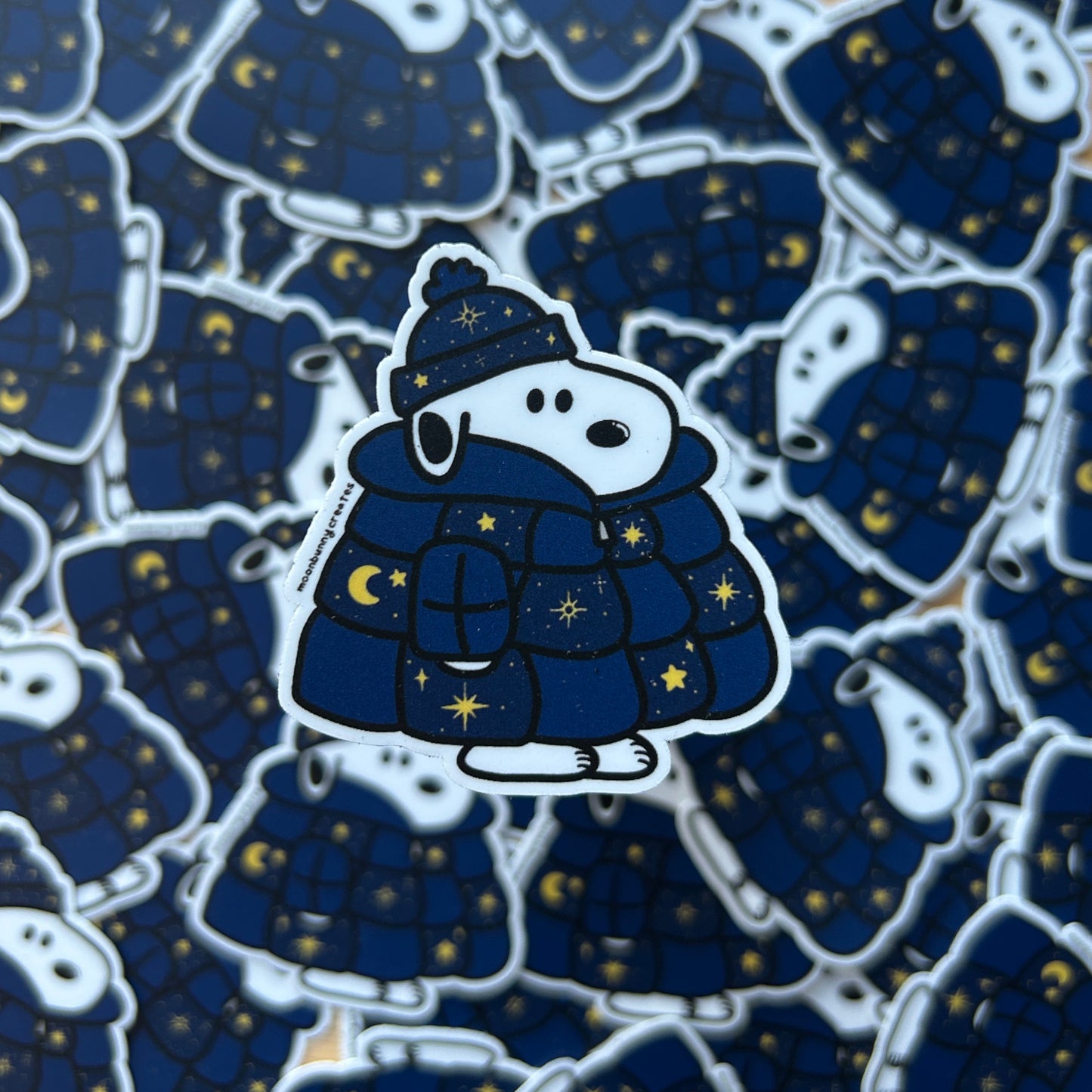 Starry Doggo Sticker