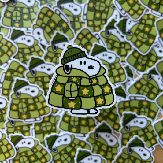 Matcha Doggo Sticker