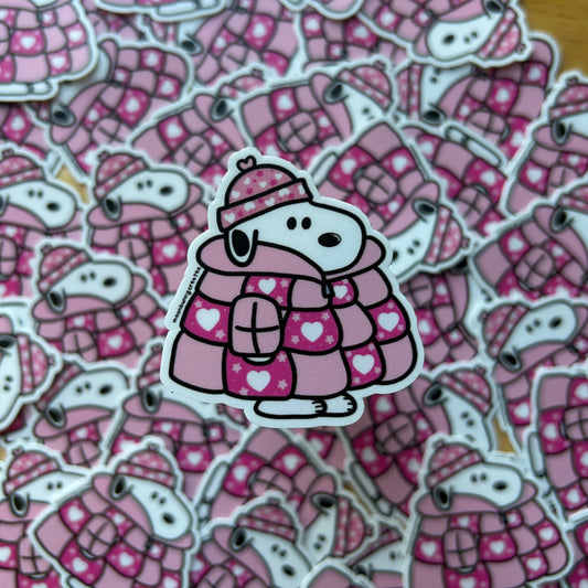 Lovey Doggo Sticker