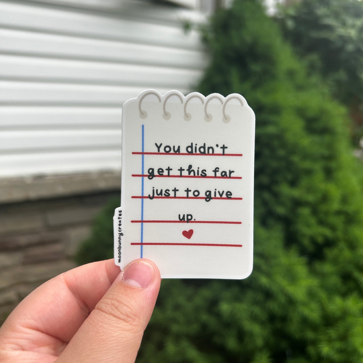 Note to Self Sticker